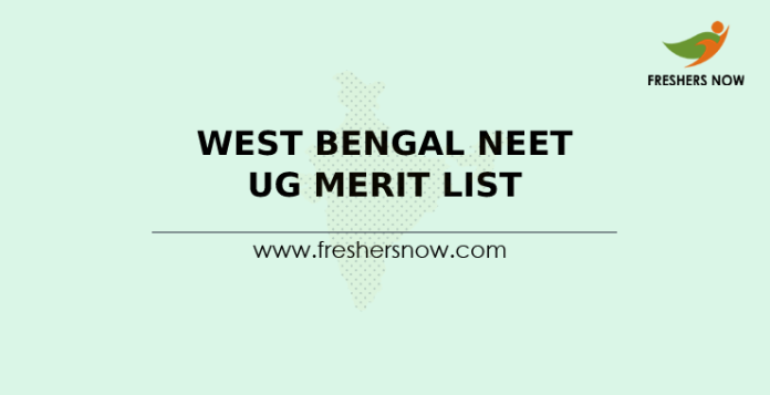 West Bengal NEET UG Merit List