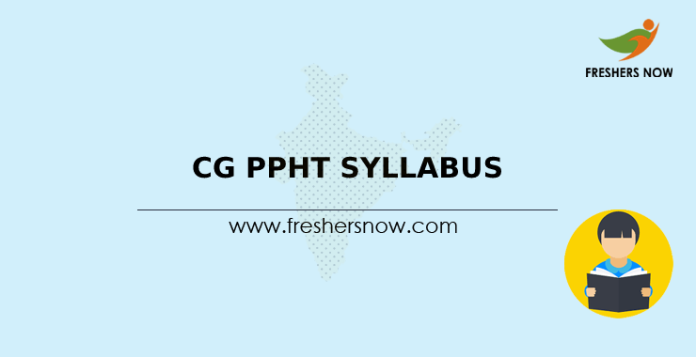 CG PPHT Syllabus