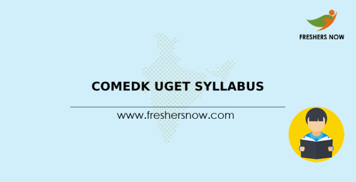 COMEDK UGET Syllabus