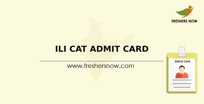 ILI CAT Admit Card