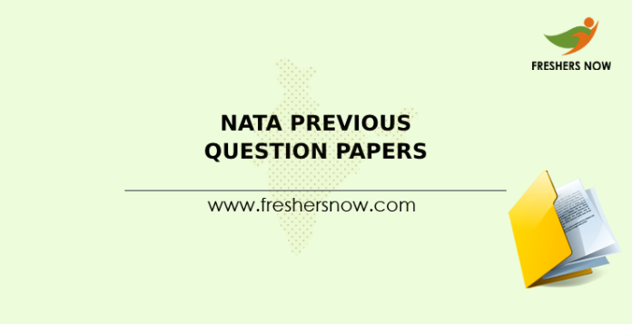 NATA Previous Question Papers