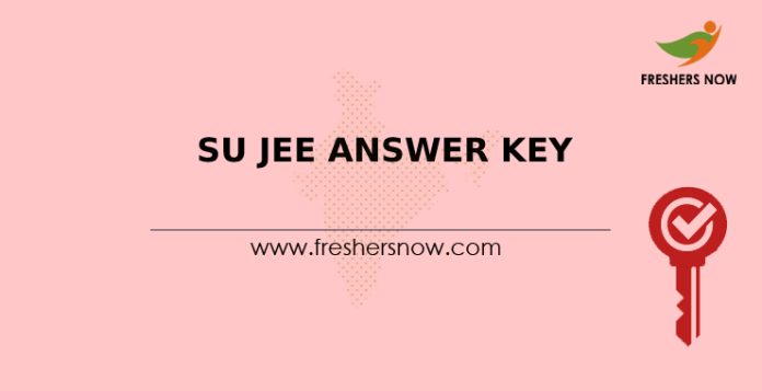 SU JEE Answer Key