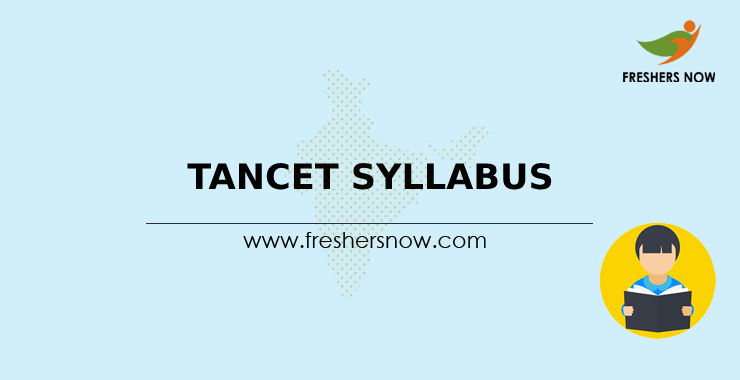 TANCET Syllabus 2025 & Exam Pattern PDF Download