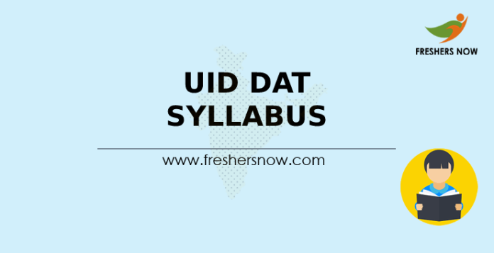 UID DAT Syllabus