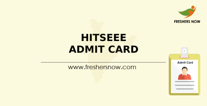 HITSEEE Admit Card