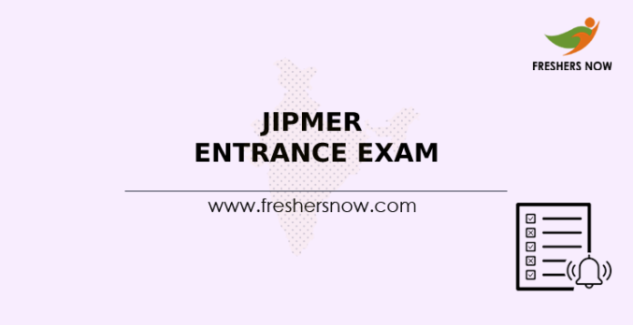 JIPMER Entrance Exam