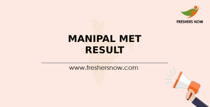 Manipal MET Result