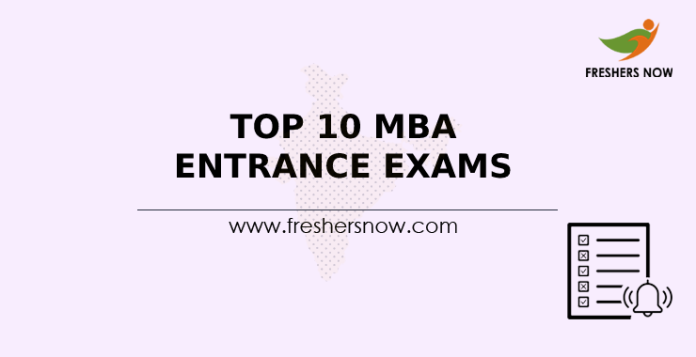 Top 10 MBA Entrance Exams