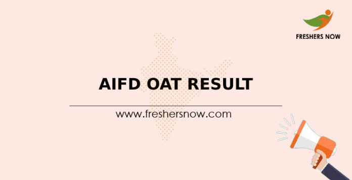 AIFD OAT Result