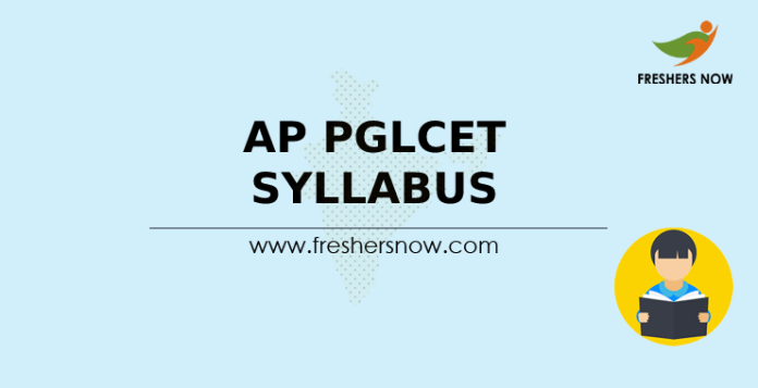 AP PGLCET Syllabus