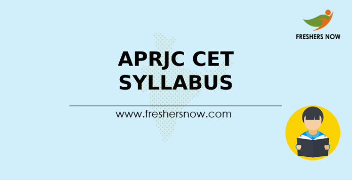 APRJC CET Syllabus