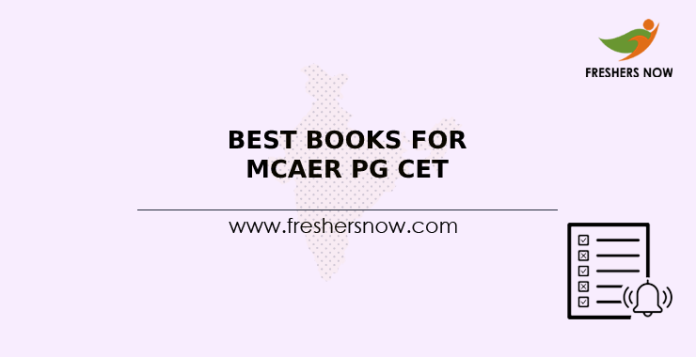 Best Books For MCAER PG CET