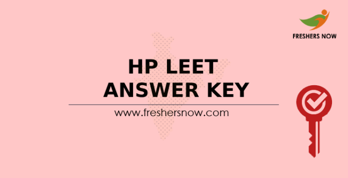 HP LEET Answer Key