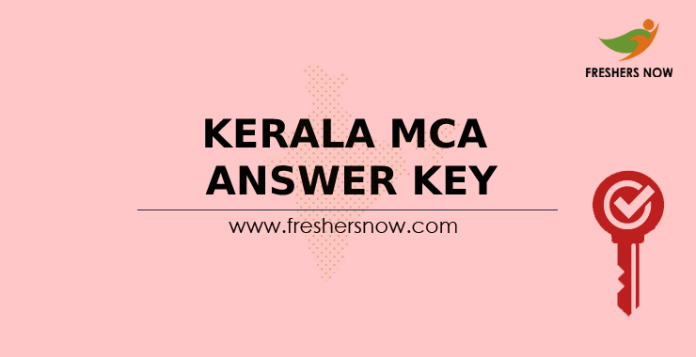 Kerala MCA Answer Key