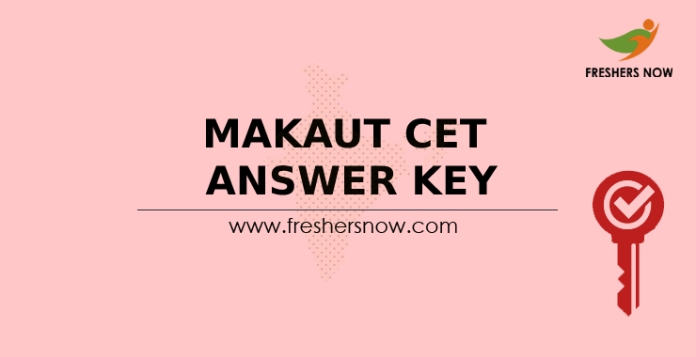 MAKAUT CET Answer Key