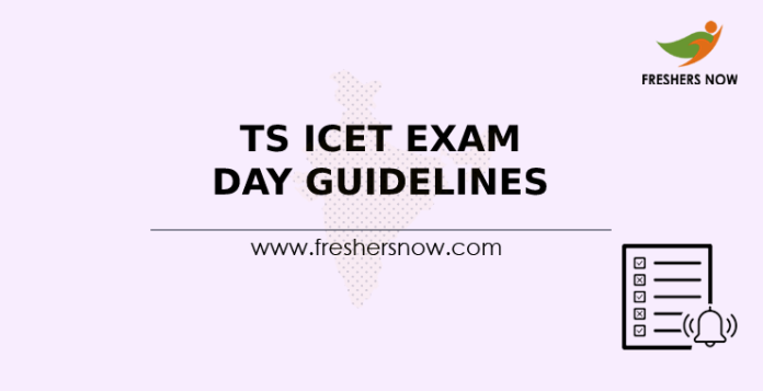 TS ICET Exam Day Guidelines