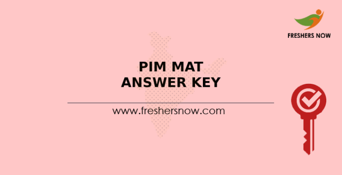 PIM MAT Answer Key