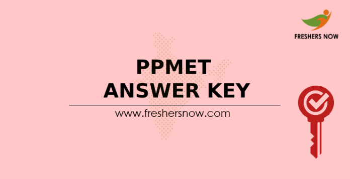 PPMET Answer Key