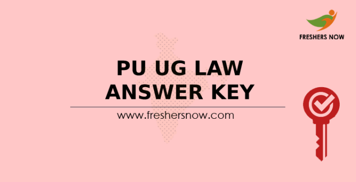 PU UG LAW Answer Key