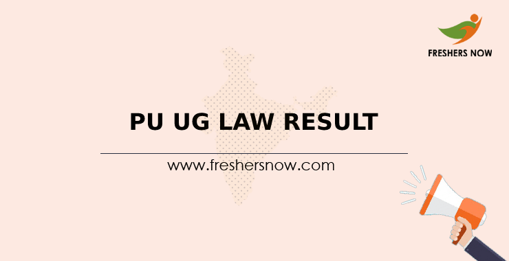 PU UG LAW Result 2023 Released Score Card Cut Off Merit