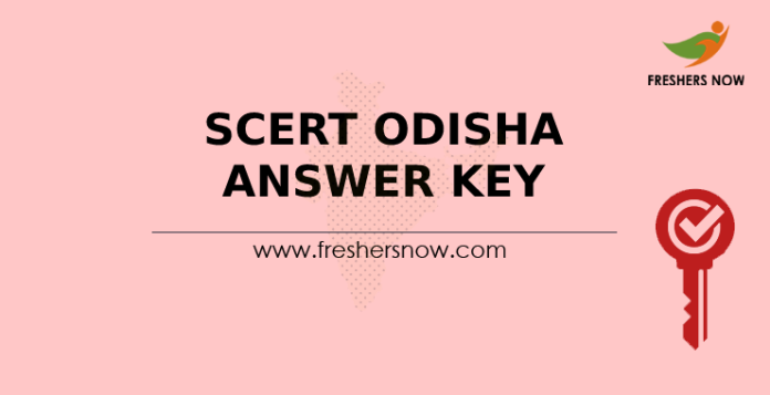 SCERT Odisha Answer Key