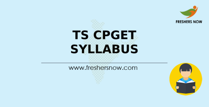 TS CPGET Syllabus