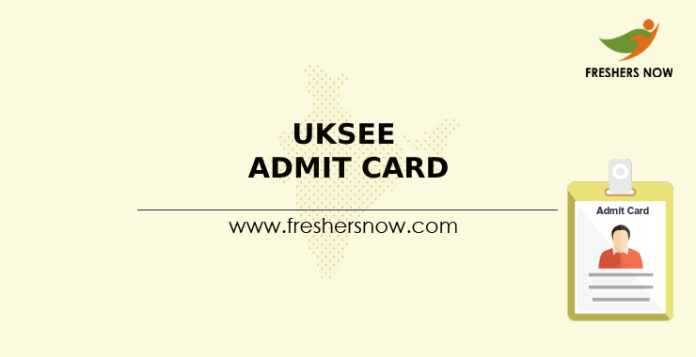 UKSEE Admit Card