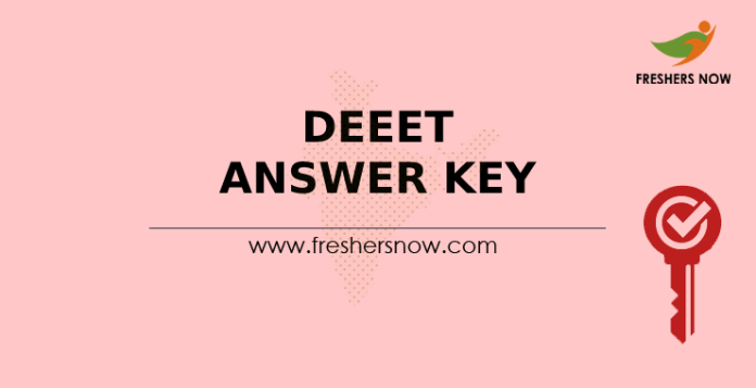 DEEET Answer Key