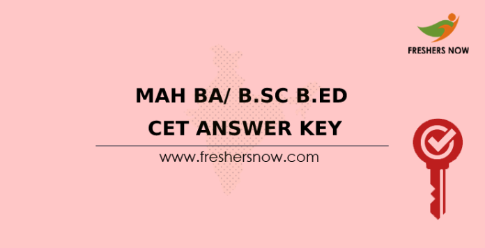 MAH BA B.Ed CET Answer Key