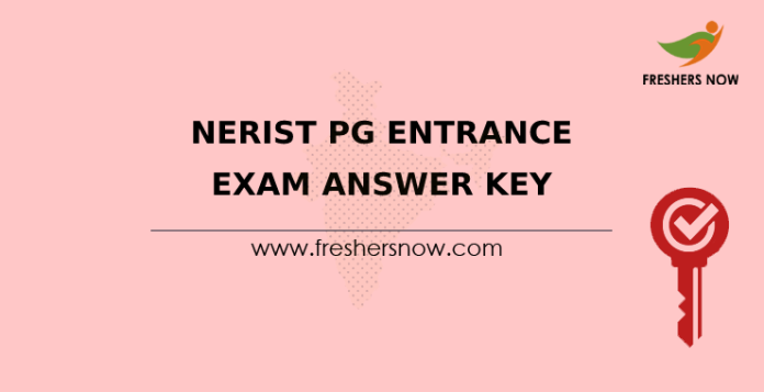 NERIST PG Entrance Exam Answer Key