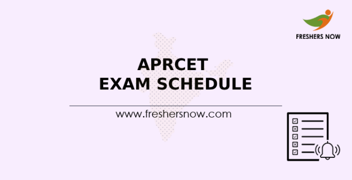 APRCET Exam Schedule