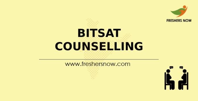 BITSAT Counselling