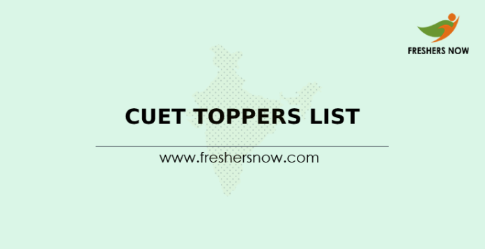 CUET Toppers List