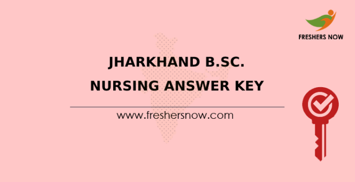 Jharkhand B.Sc. Nursing Answer Key