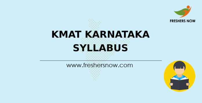 KMAT Karnataka Syllabus