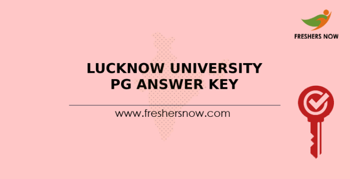 Lucknow University PG Answer Key