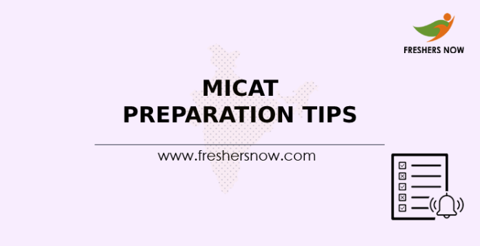 MICAT Preparation Tips