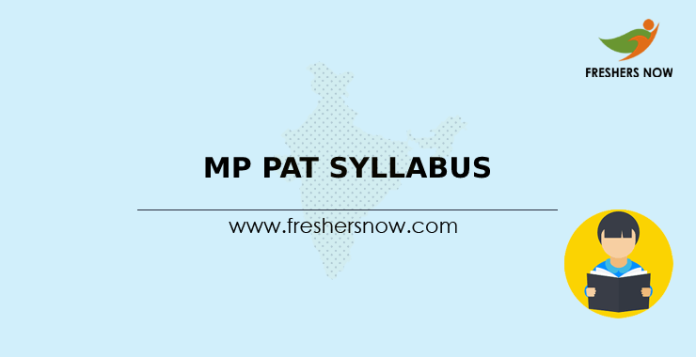 MP PAT Syllabus