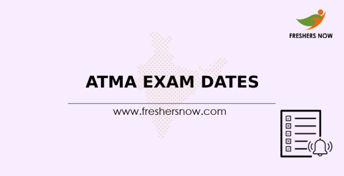 ATMA Exam Dates