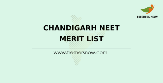 Chandigarh NEET Merit List