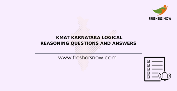 KMAT Karnataka Logical Reasoning Questions and Answers