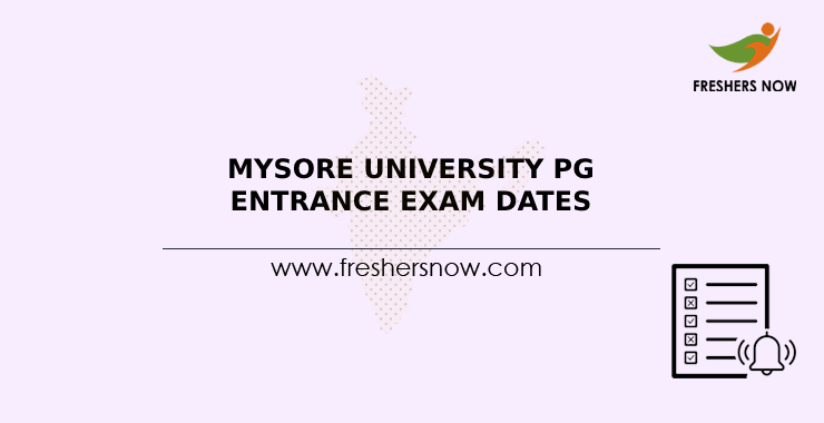 phd entrance exam mysore university