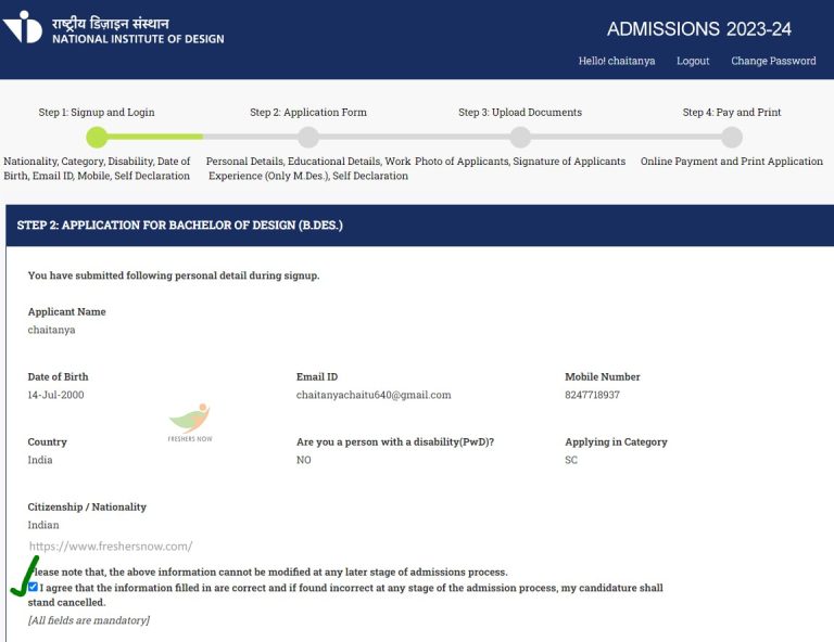 How To Fill NID DAT Application Form 2023? Registration Process