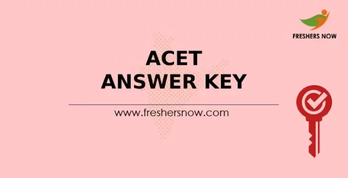 ACET Answer Key