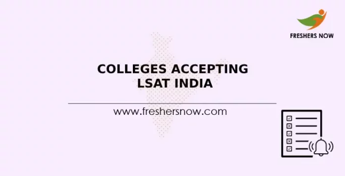 Colleges Accepting LSAT India