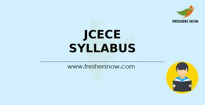 JCECE Syllabus