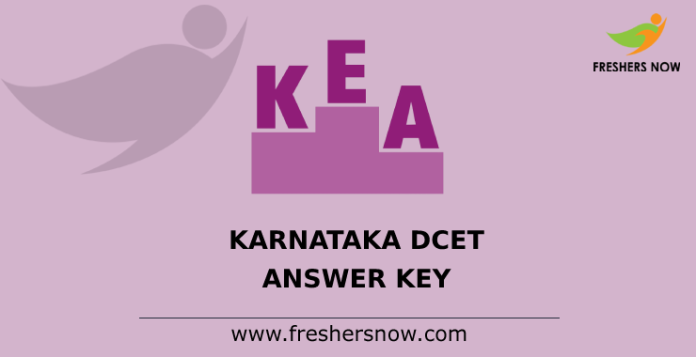 Karnataka DCET Answer Key