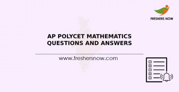 AP Polycet Mathematics Questions and Answers