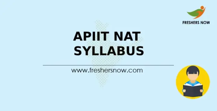 APIIT NAT Syllabus