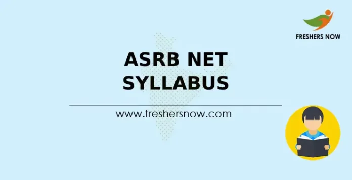 ASRB NET Syllabus